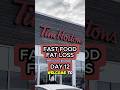 @TimHortons for day 11 of FAST-FOOD FAT-LOSS #fatloss #flexibledieting #weightloss #diet