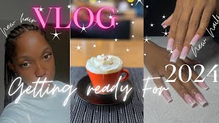 a *FIRST WEEK OF 2024* vlog | maintenance,errands, hanging with friends and more…