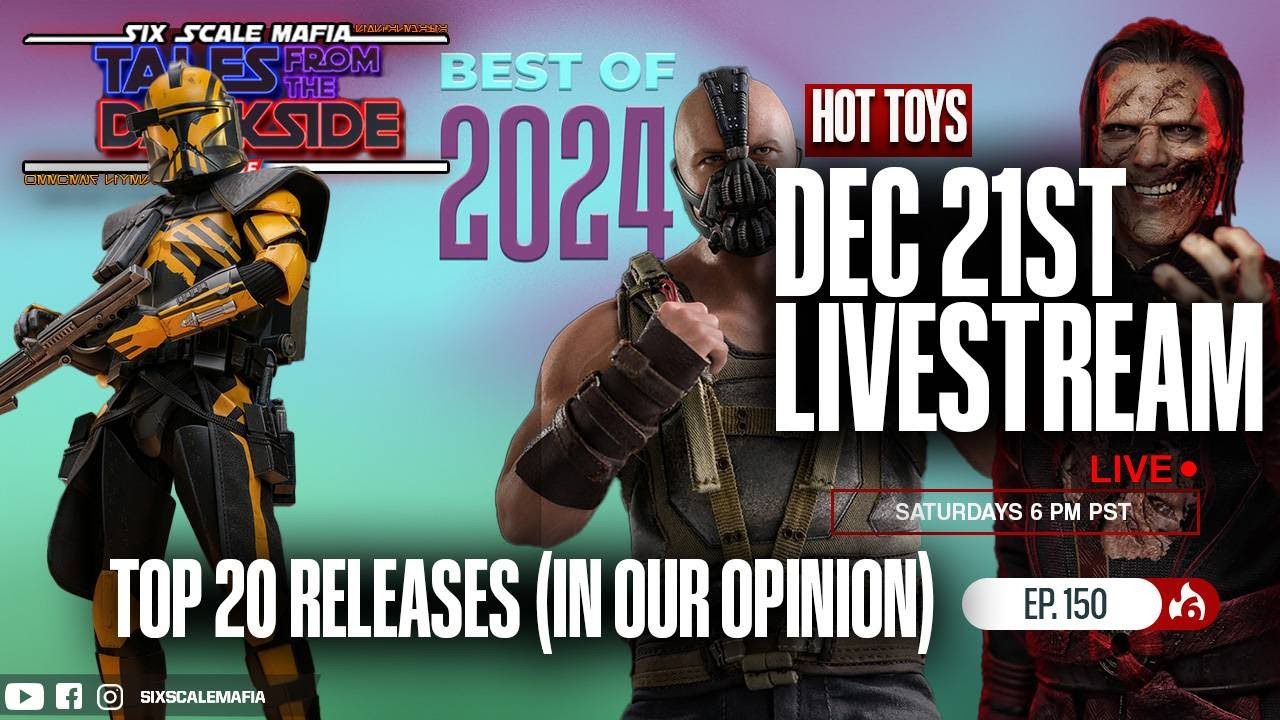 TOP 20 RELEASES OF 2024 | Hot Toys | InArt | EXO6 | Tales from the Darkside Ep 150