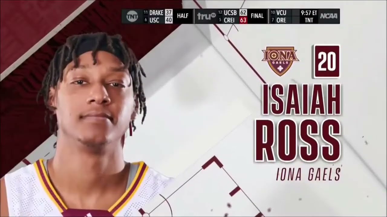 Isaiah Ross Senior Year Highlights 2020/21  - NCAA D1