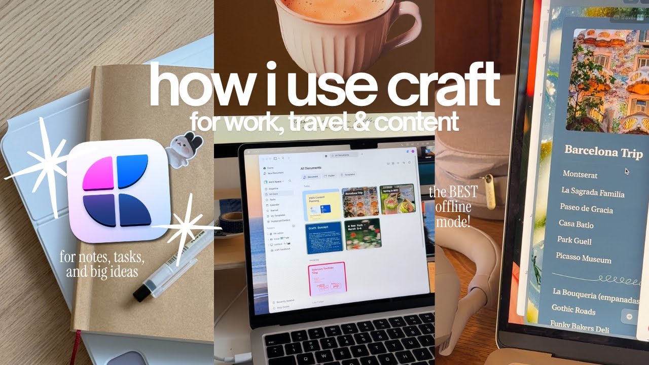 how i use craft for productivity
