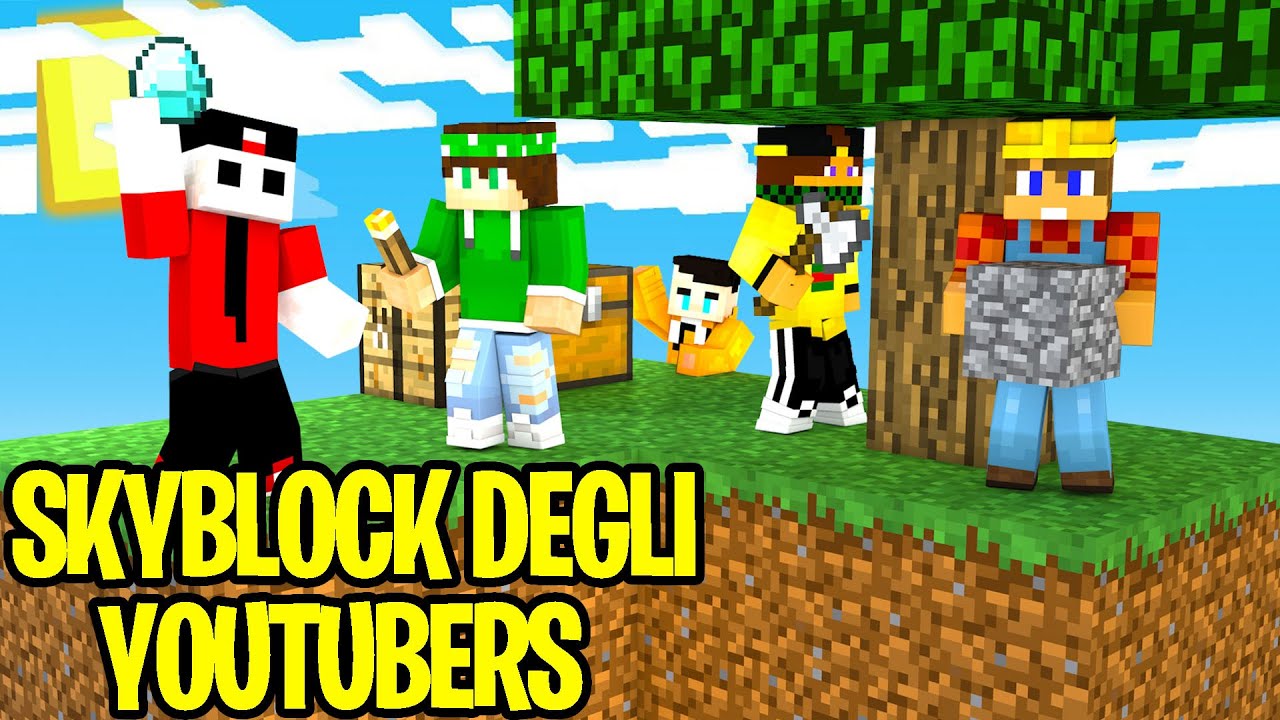 SKYBLOCK DEGLI YOUTUBERS - Minecraft Ep. 1 - YouTube