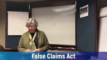 (B)logistics - What is the False Claims Act? (FCA)
