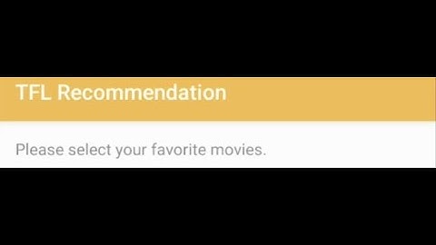 TensorFlow Lite Demo apps - 14: On-device Recommendation