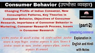 Consumer Behavior || Change Profile Of Indian Consumer|| @Mastering.commerce || part-2