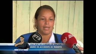 Murió Bebé De 5 Meses De Nacida En Un Accidente
