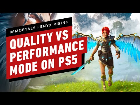 Immortals Fenyx Rising: PS5 Quality vs Performance Mode Gameplay