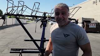 ALTA Swinger: Heavy-Duty 350 lb Bi-Directional Swing-Away Bike Rack. The Ultimate Swinging Solution.