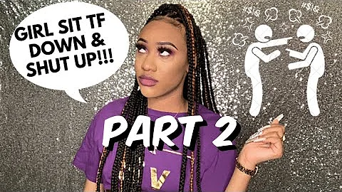STORYTIME: SHOWING OUT IN FRONT OF GUYS! GIRLS W/BAD ATTITUDES & DOIN THE MOST🙄 (PART 2) |KAY SHINE
