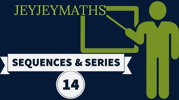 SEQUENCES AND SERIES PART 14 Prepared by BINOY XAVIER MSc,BEd,SET