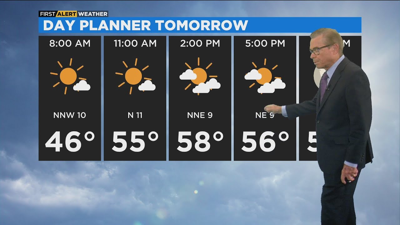 Chicago First Alert Weather: Temperatures in the 50s - YouTube