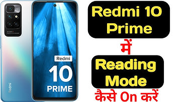 How to enable reading mode in Redmi 10 Prime || Redmi 10 Prime me reading mode kaise enable kare ||