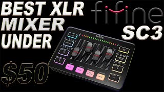 This Audio Mixer Is A Game Changer! | FiFine Ampligame SC3 Full Dual PC Setup Tutorial |  Mic Test