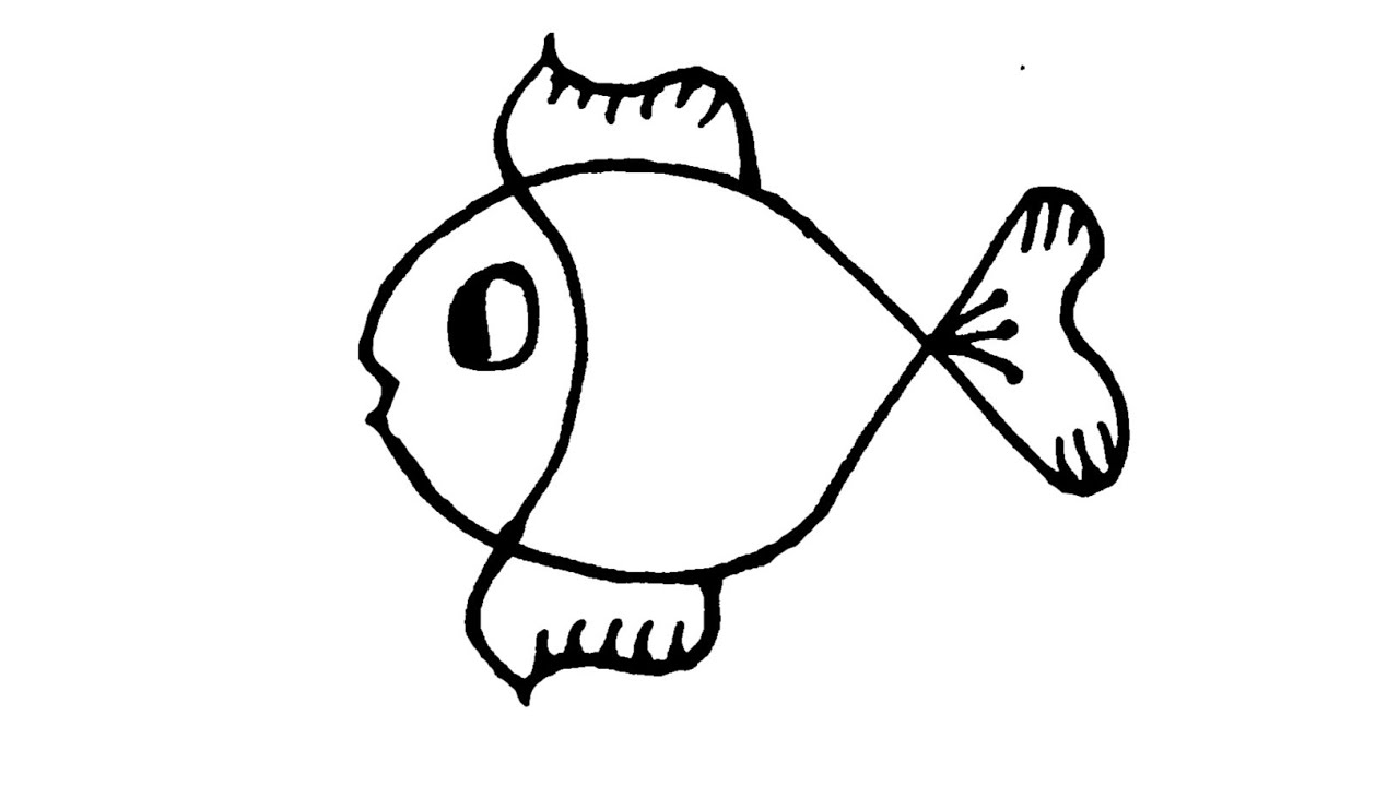 How_to_draw_fish_easy_step_by_step___fish_drawing_for_beginners. Drawing. Artist Zahidul