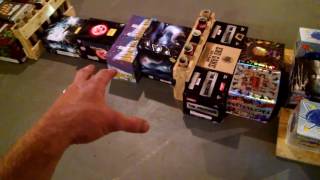Prelim fireworks show set up 2016