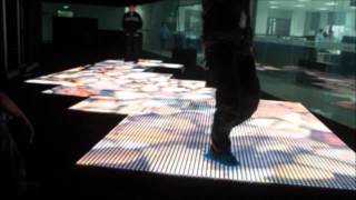 Gtek Led Interactive Video Floor Demonstration P31