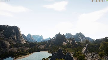 Unreal Engine 4: Landscape Test 2