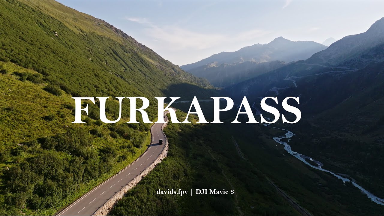 Furkapass Switzerland | Cinematic car drive 5k