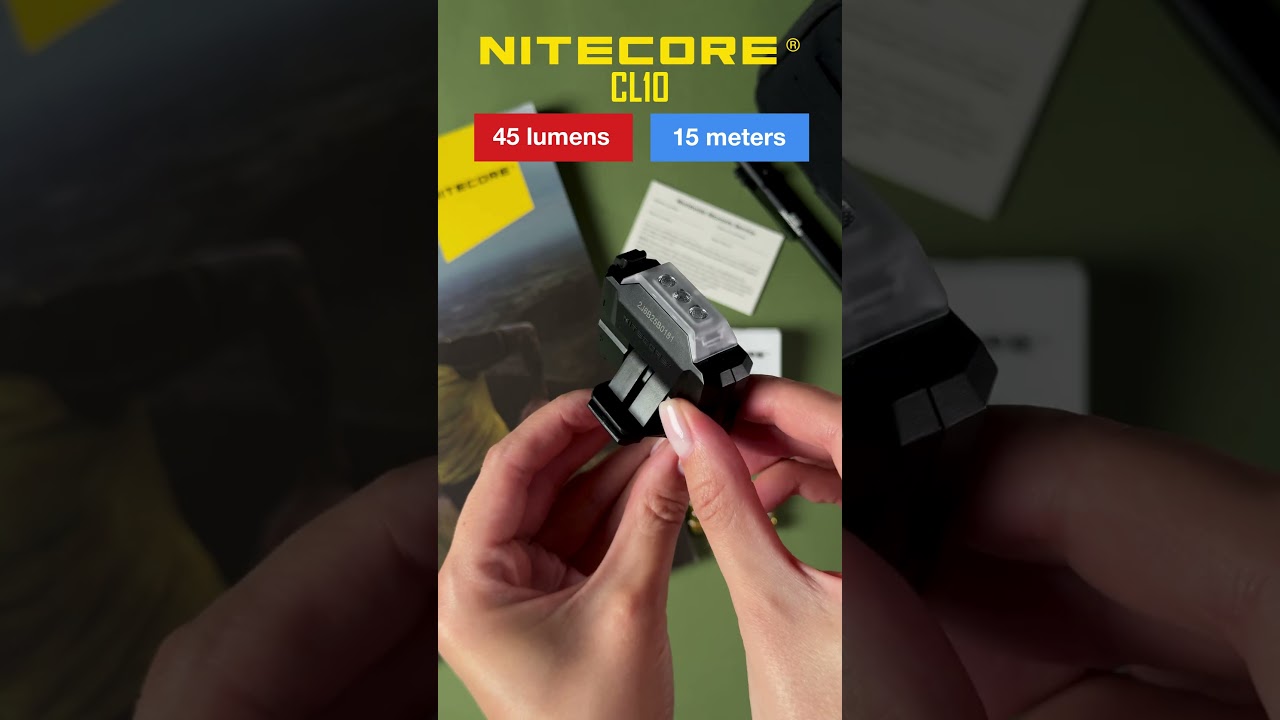 Nitecore CL10 - Ultralekka wielofunkcyjna latarka