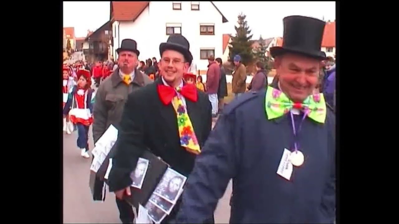 Faschingsumzug 2000 der Mönchswaldfüchse Mitteleschenbach