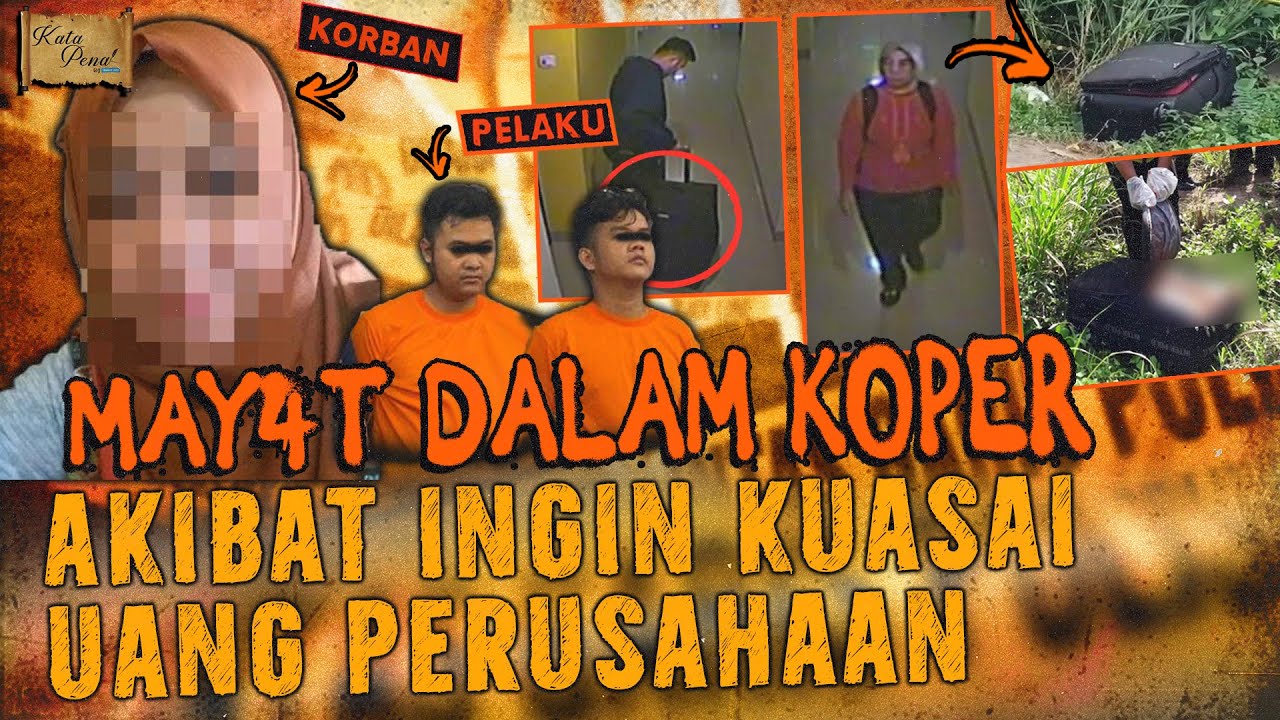 MAY4T DALAM KOPER AKIBAT INGIN KUASAI UANG EDAN !!