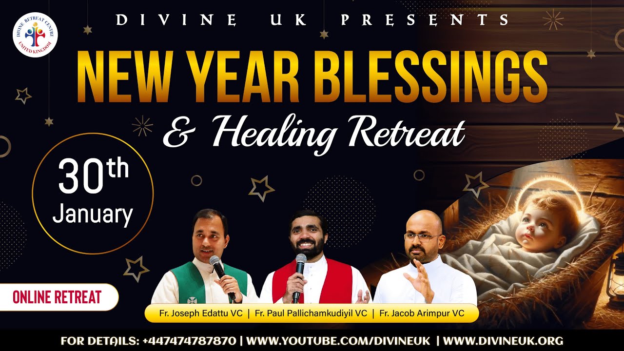(LIVE) New Year Blessings and Healing Retreat (30 January 2025) Divine ...