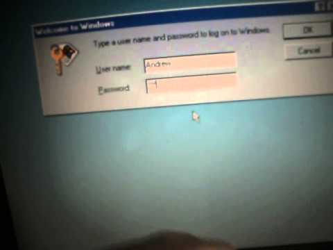 Compaq Armada E500 Windows 98 working.