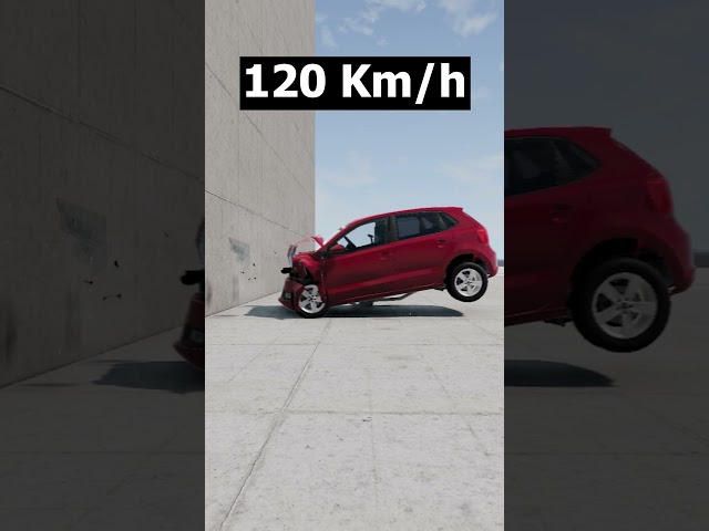 Volkswagen Polo Crush Test - BeamNG.drive class=