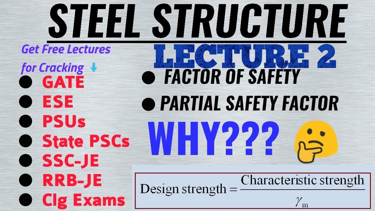 STEEL MADE EASY Lecture2 Steel Structure Factor of Safety