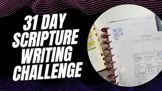 31 Day Scripture Writing Challenge, Day 20