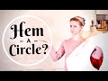 How to Hem A Circle Skirt - The Perfect Way (+ eBook for 5 other ways!)