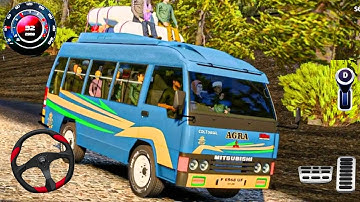 Bus Simulator 2025: Real Euro Mini Coach Bus Game 3D - Bus Game Android Gameplay