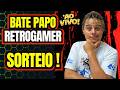 #shorts Ao Vivo SORTEIO DE JOGOS E BATE PAPO RETROGAMER !