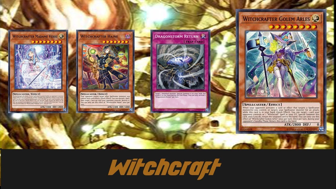 yugioh witchcraft deck Witchcrafters Yugioh TCG Deck Profile and Gameplay!! 12/23 $70 Budget How to play Witchcrafters