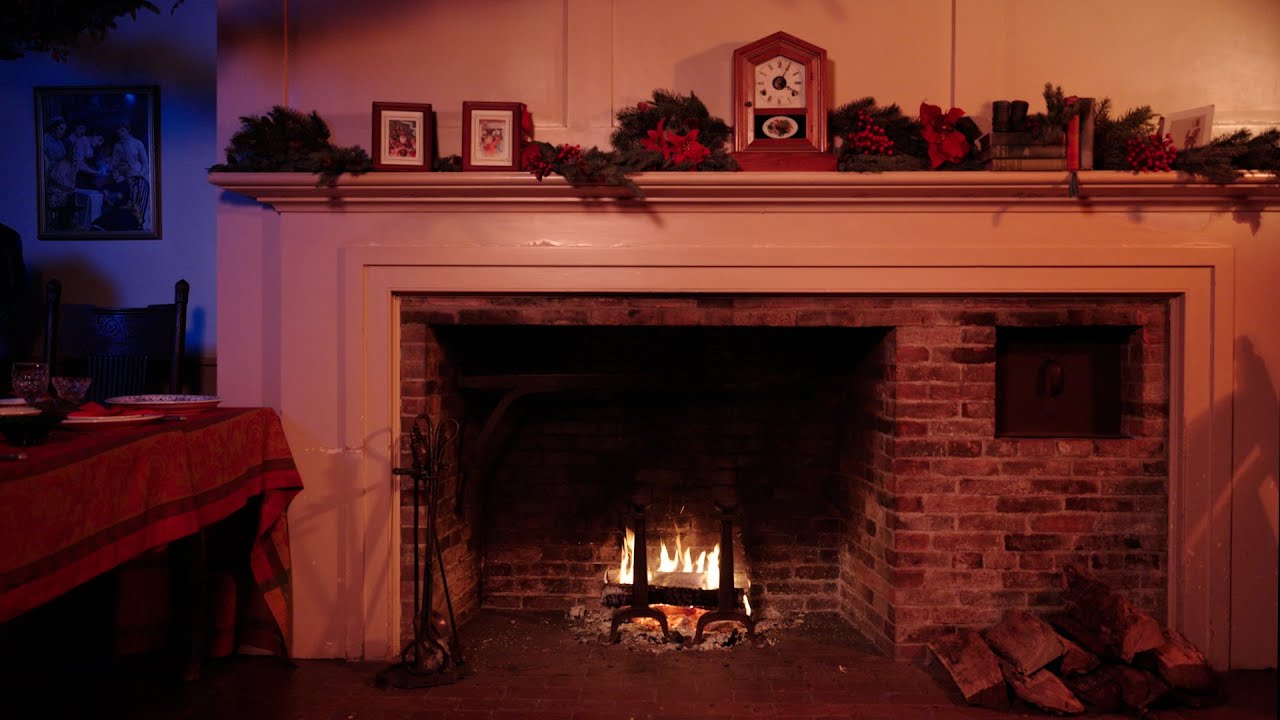 1915 Holiday Yule Log at Edison Homestead 🔥