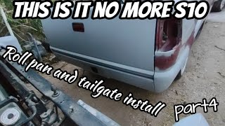 final video of the S10 roll pan and new tailgate install. by Cliffs backyard garage 4,674 views 3 years ago 9 minutes, 59 seconds