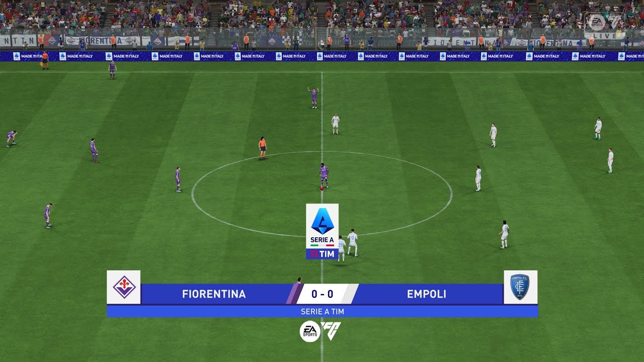 Fiorentina vs Empoli (23/10/2023) Serie A EA FC 24 PS5 