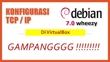 Tutorial Konfigurasi TCP / IP Pada debian Server 7