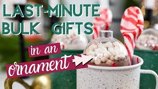 3 DIY Bulk Gift Ideas - Made in Ornaments! | DIY Gifts
