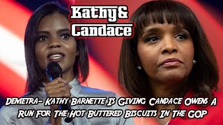 Famous Demetra- Kathy Barnette Is Giving Candace Owens A Run For The Hot  Buttered Biscuits In The GOP Wealth