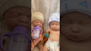 #mellizos #prematuros de cuerpo completo de #silicona #babies #foryou #twins