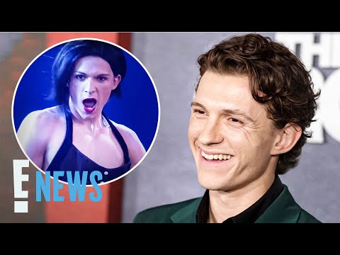 How Tom Holland REALLY Feels About That "Umbrella" Performance Vs. Zendaya | E! News
