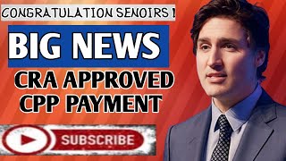 "BREAKING NEWS: MASSIVE CPP Boost for Canadian Seniors – CRA Confirms Major Payment Increase!"