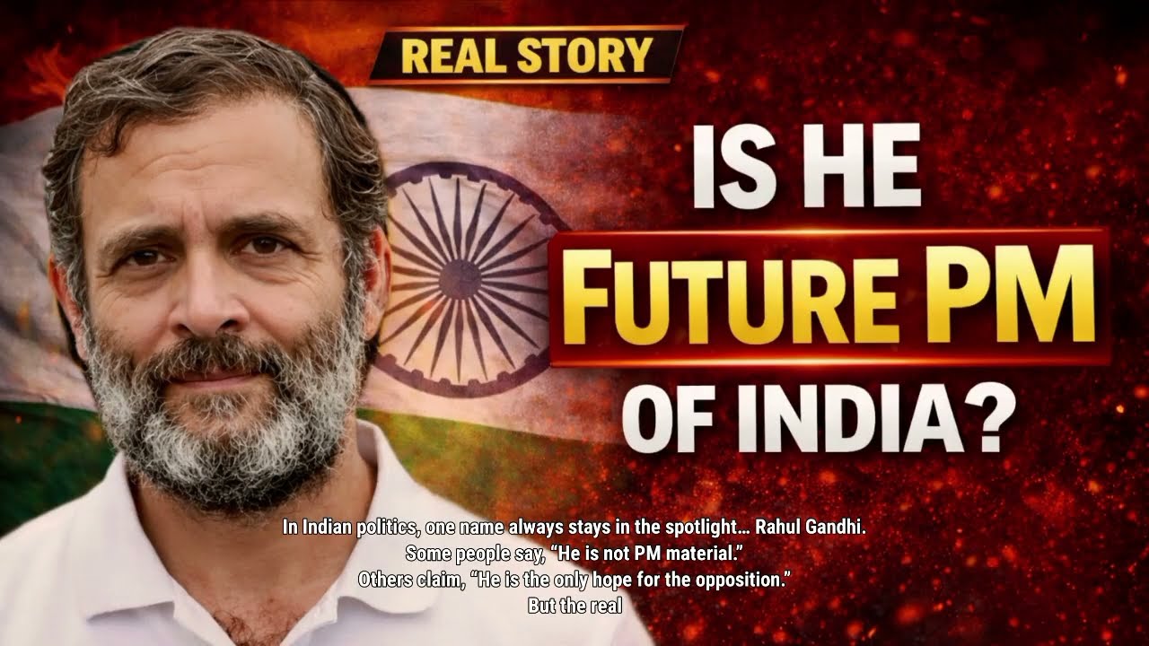 IS HE FUTURE PM OF INDIA? Rahul gandhi