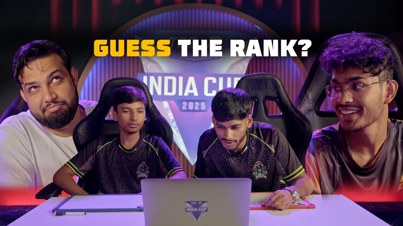 GUESS THE RANK | TEZ FFMIC 2025 EDITION