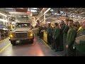 The last Land Rover Defender rolls off production