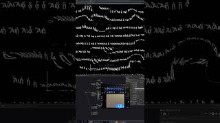 glitching letters in touchdesigner Update