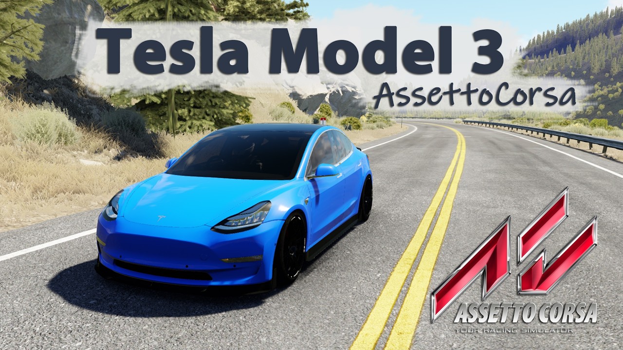Tesla Model 3 gameplay video