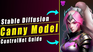 Stable Diffusion Controlnet Canny Model Explained In Detail | Controlnet Extension | Canny Model