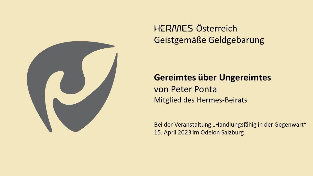 "Gereimtes über Ungereimtes" | Handlungsfähig in der Gegenwart